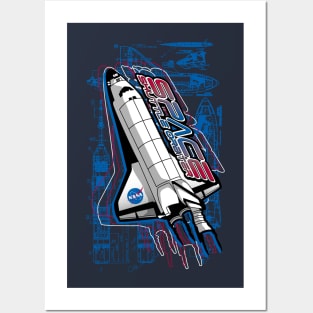 Space Shuttle Orbiter Schematic Posters and Art